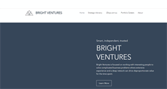 Desktop Screenshot of brightventures.com